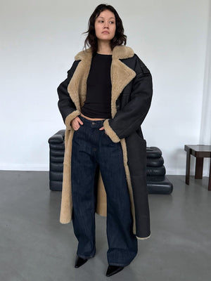 GRACE COAT - BLACK