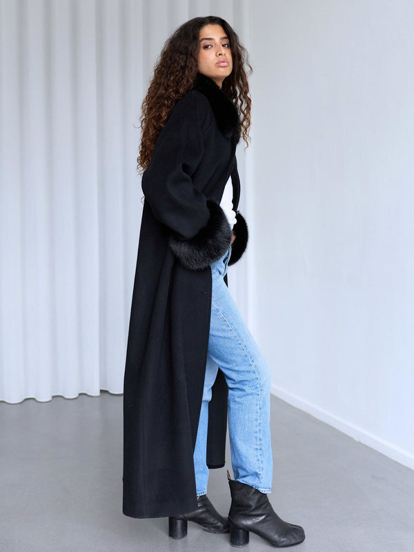SAKO COAT - BLACK