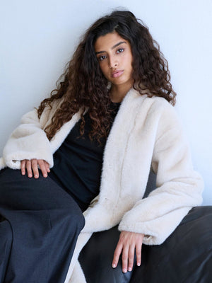 LEONA COAT - CREME