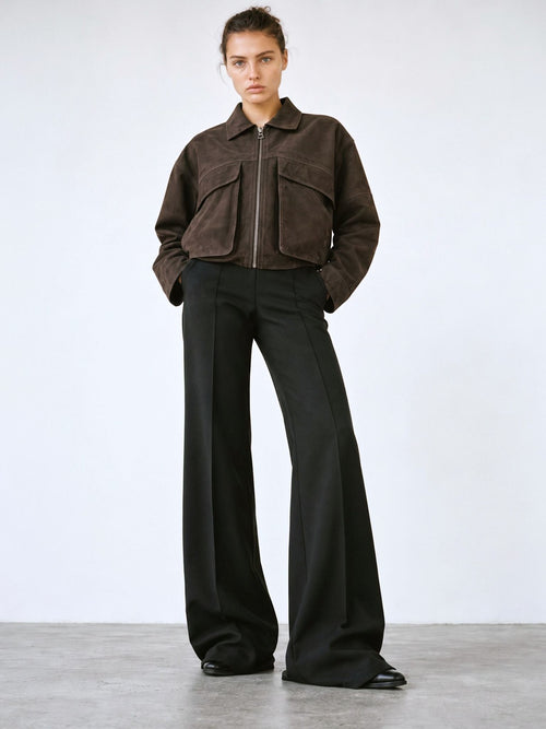 ESME JACKET - BROWN