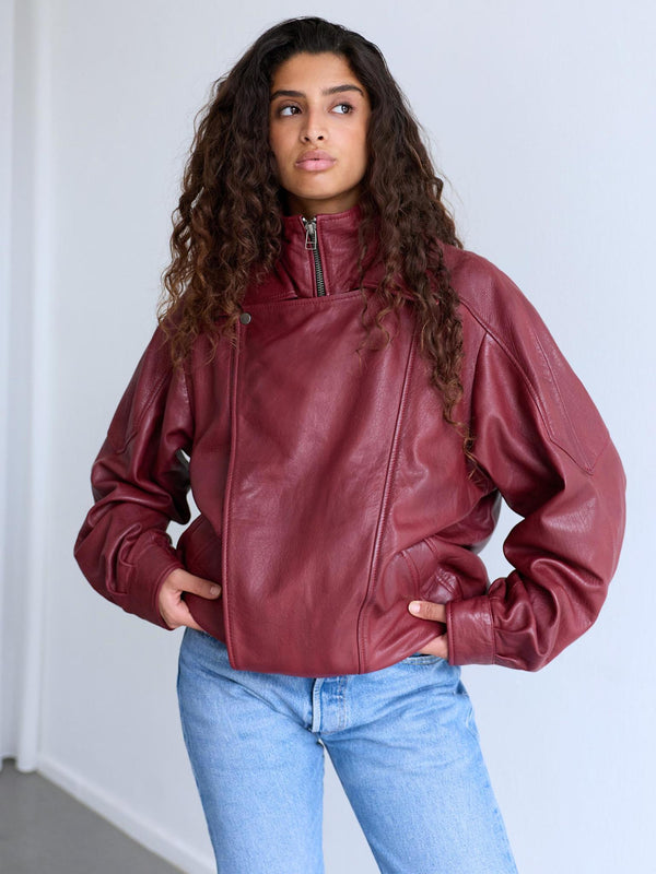 PARKER JACKET - BURGUNDY