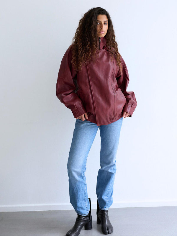 PARKER JACKET - BURGUNDY