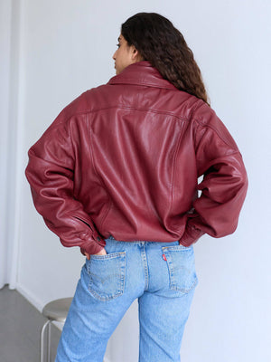 PARKER JACKET - BURGUNDY