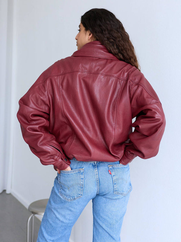 PARKER JACKET - BURGUNDY