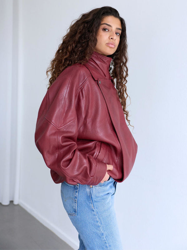PARKER JACKET - BURGUNDY