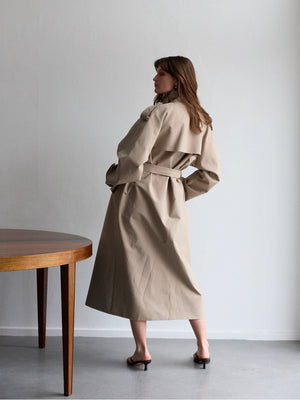 HEATHER TRENCHKAPPA - BEIGE