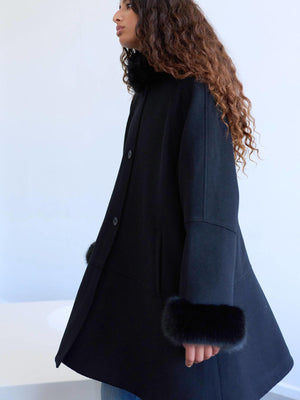 PAULA COAT - BLACK