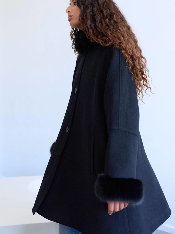 PAULA COAT - BLACK