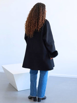 PAULA COAT - BLACK