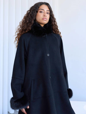 PAULA COAT - BLACK