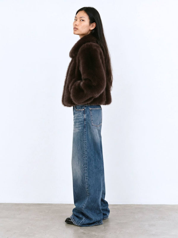 HAVEN JACKET - DARK BROWN