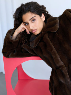 RIVA JACKET - BROWN