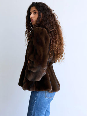 RIVA JACKET - BROWN