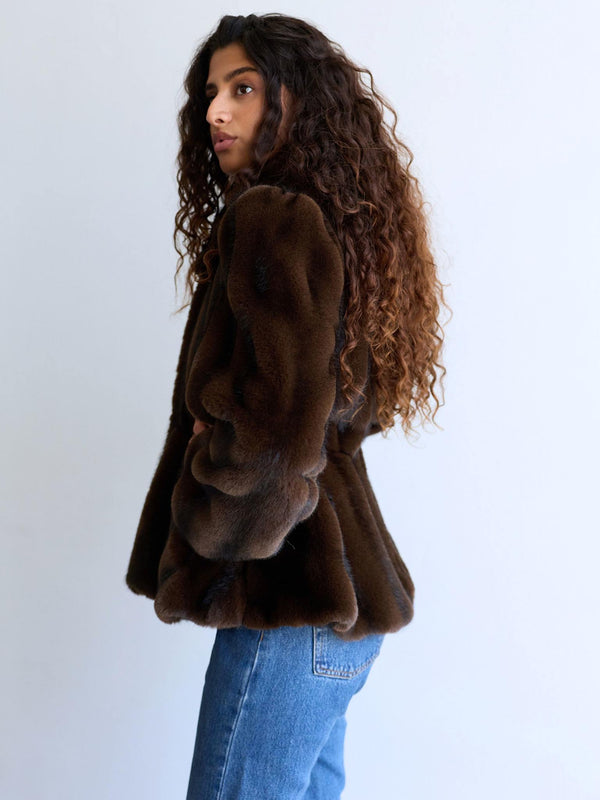 RIVA JACKET - BROWN