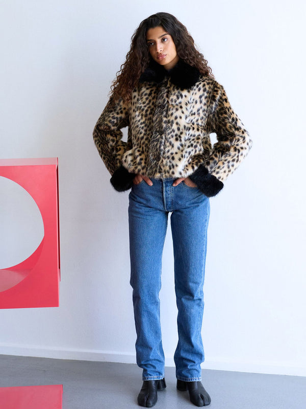LUI JACKET - LEO/BLACK
