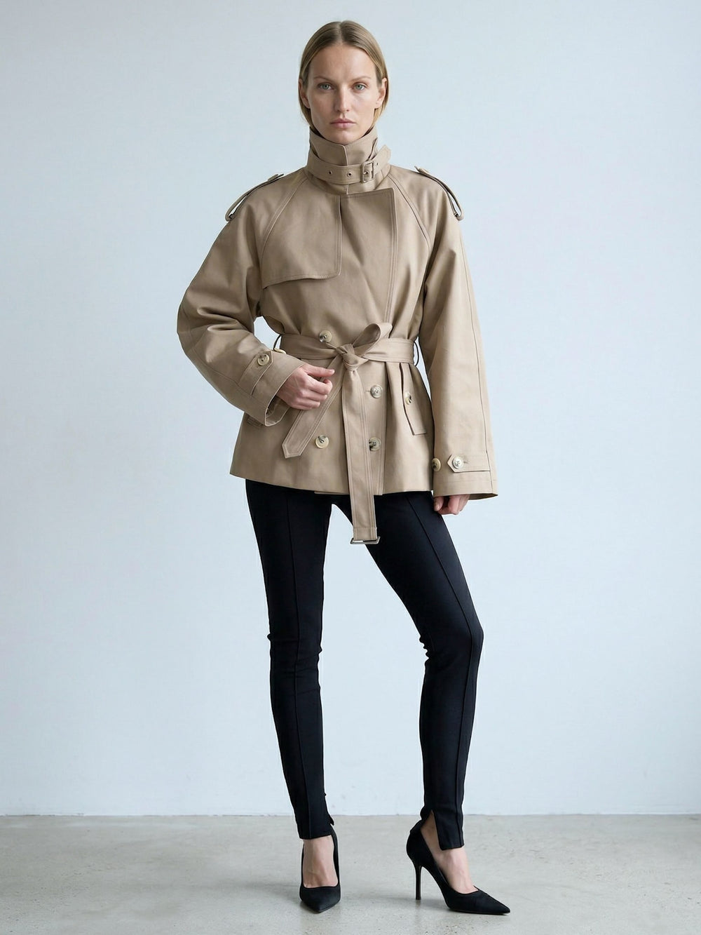 MELERAD TRENCHCOAT - BEIGE