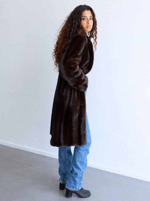 BAXTER COAT - BROWN
