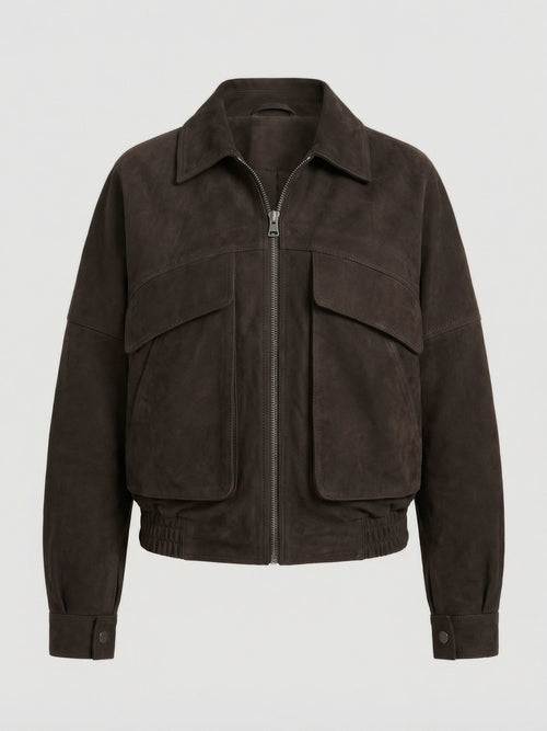 ESME JACKET - BROWN