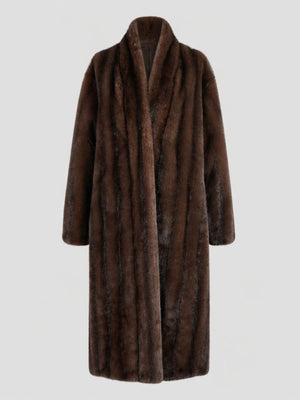 LEONA COAT - BROWN
